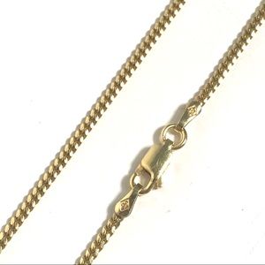 Mini Cuban Link Chain 30 In 925 Sterling Silver